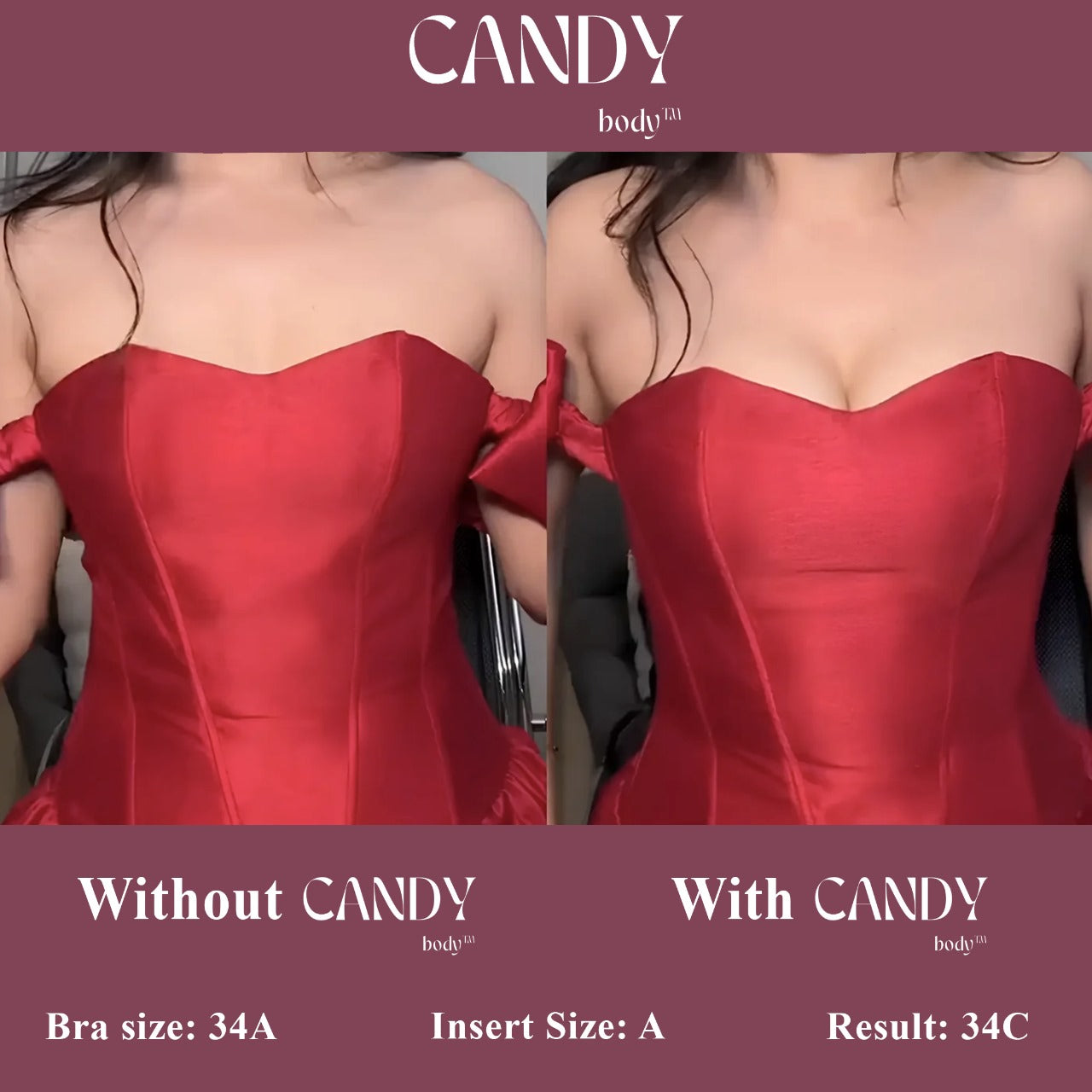 CANDY BH-Einlagen